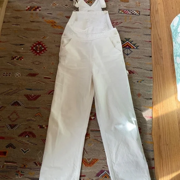 Jesse Kamm Overalls in Salt, Small - Picture 2 of 4